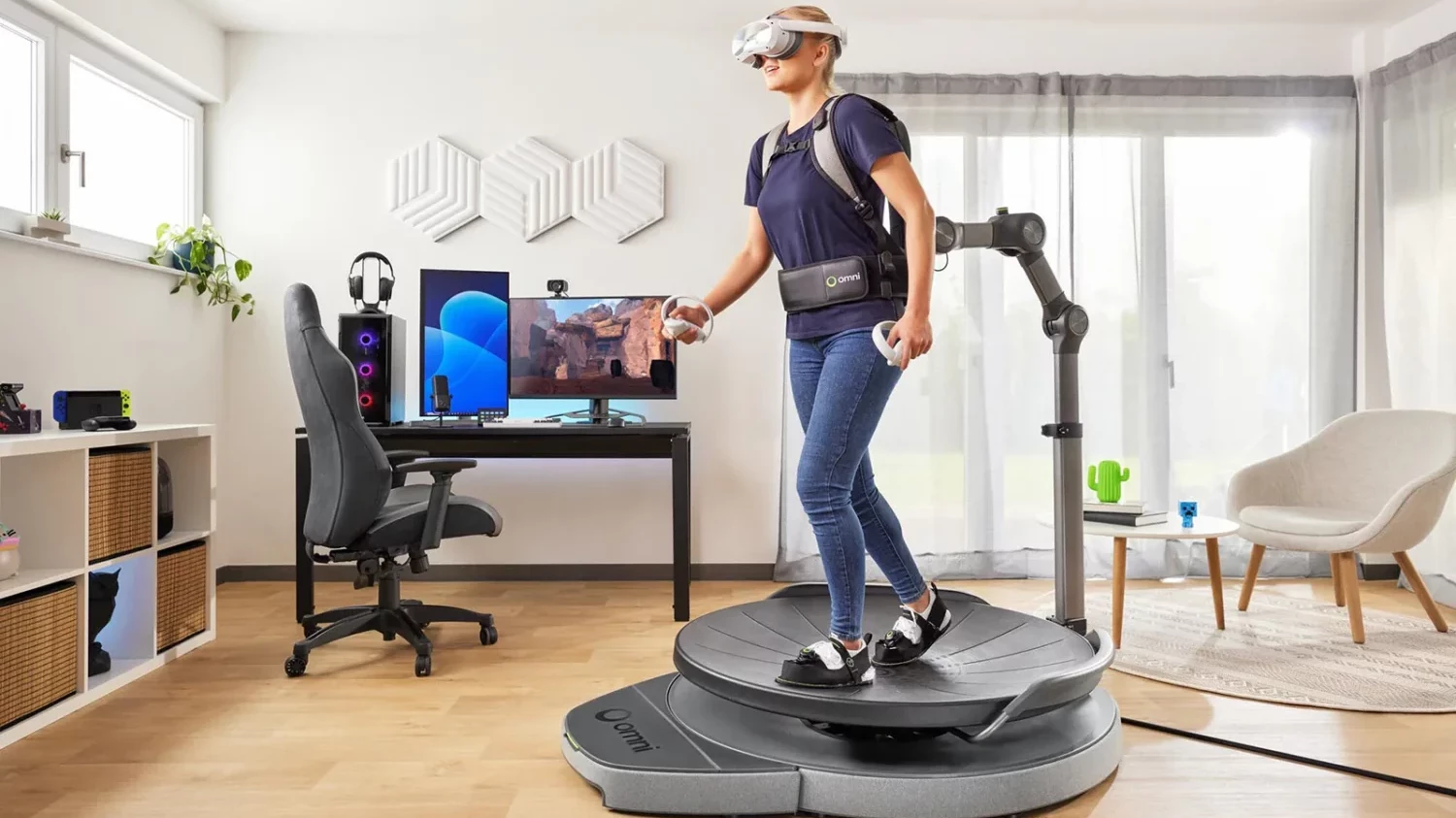 Omni One VR Laufband omnidirektional für VR/ Metaverse 5