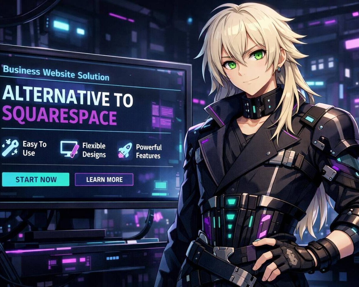 Alternative zu Squarespace für Unternehmen 1