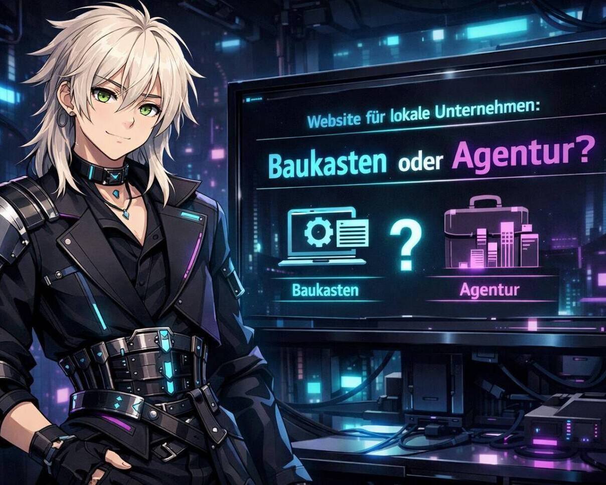 Website für lokale Unternehmen: Baukasten oder Agentur? 2