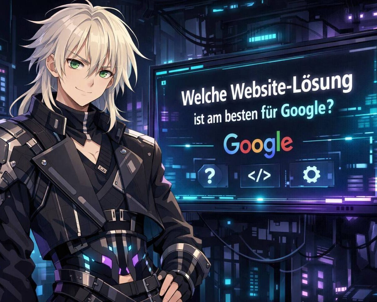 Welche Website-Lösung ist am besten für Google? 2